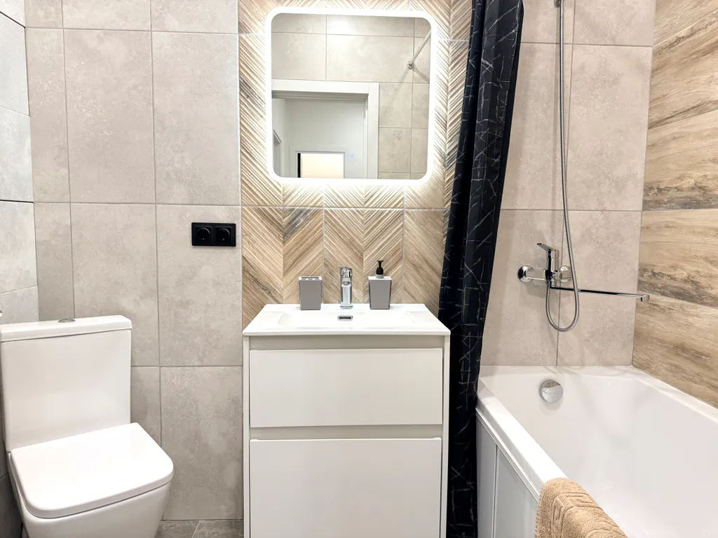 Новая квартира с видом на лес