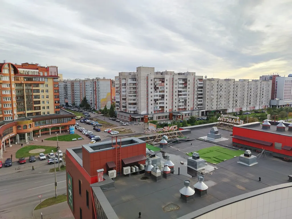 Уютная студия с видом на Архангельск