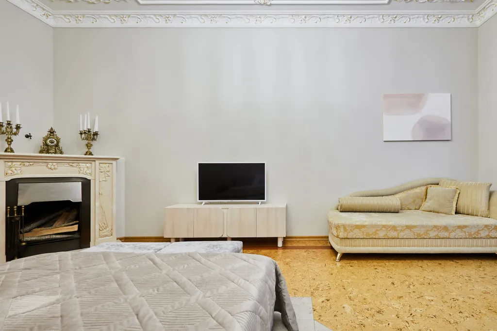 3 спальни, балкон, красивый дом