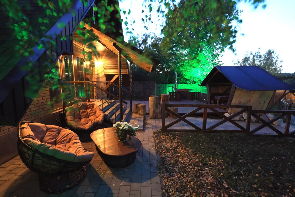 Коттедж Шале с чаном