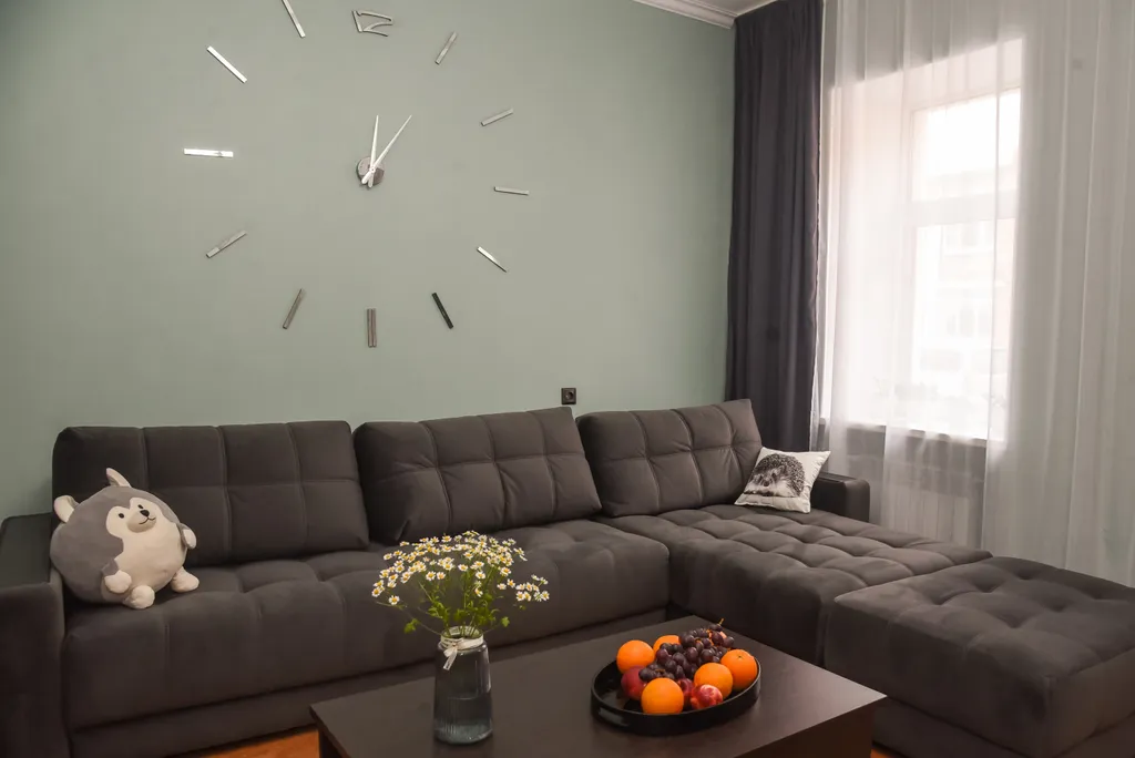 Квартира Просторная двухкомнатная квартира в доме Гумилёва — Кронштадт