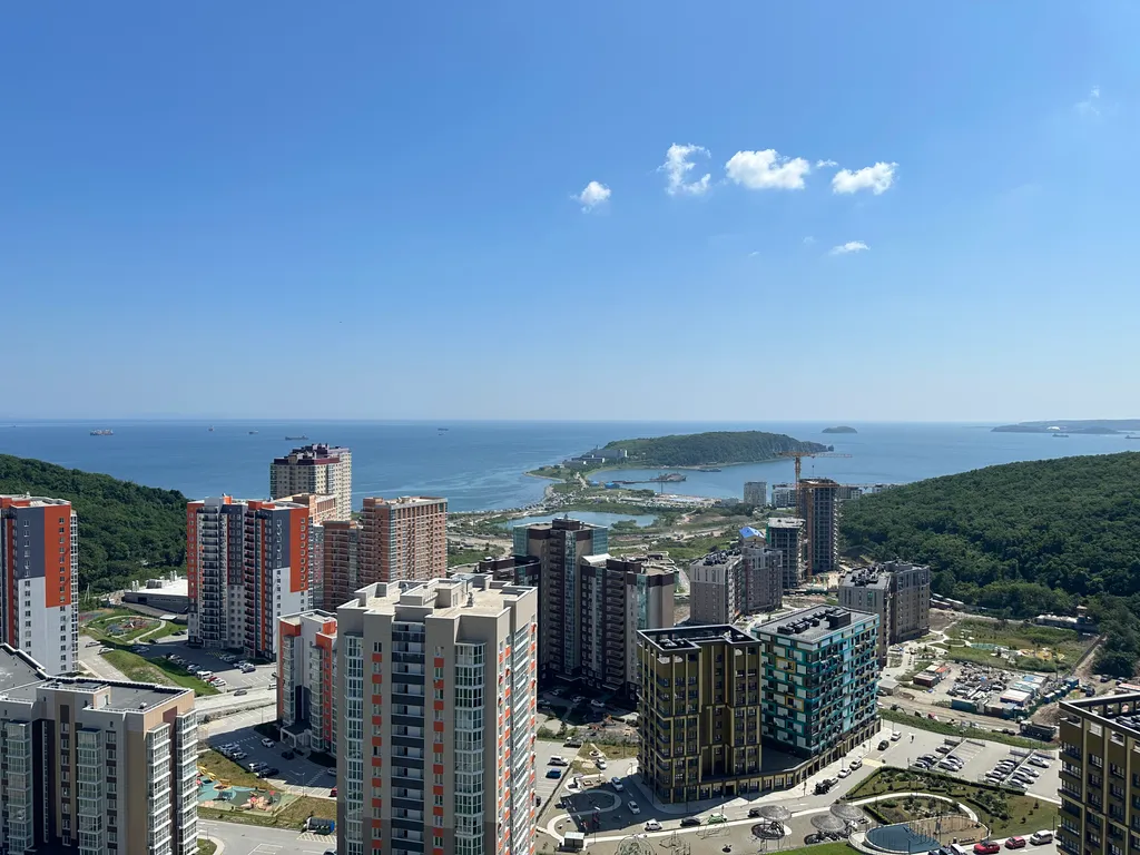 Квартира в ЖК Аякс с панорамным видом на бухту Патрокл