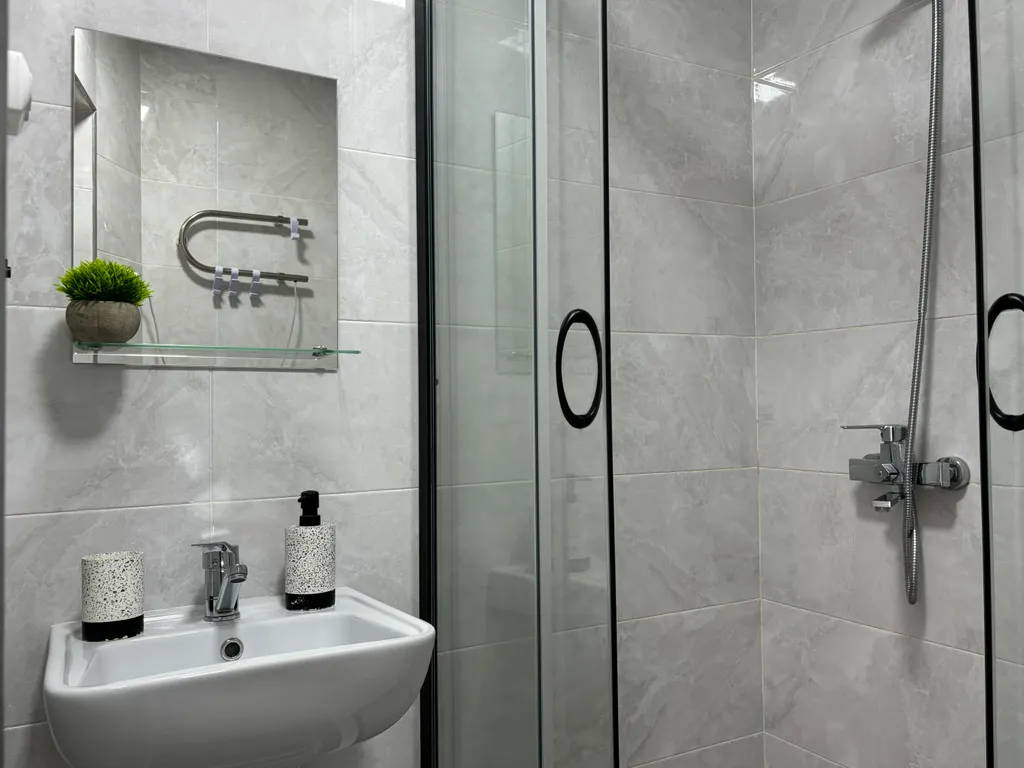 Квартира с видом на лес и горы