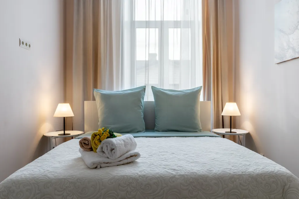 Атмосферная квартира с камином