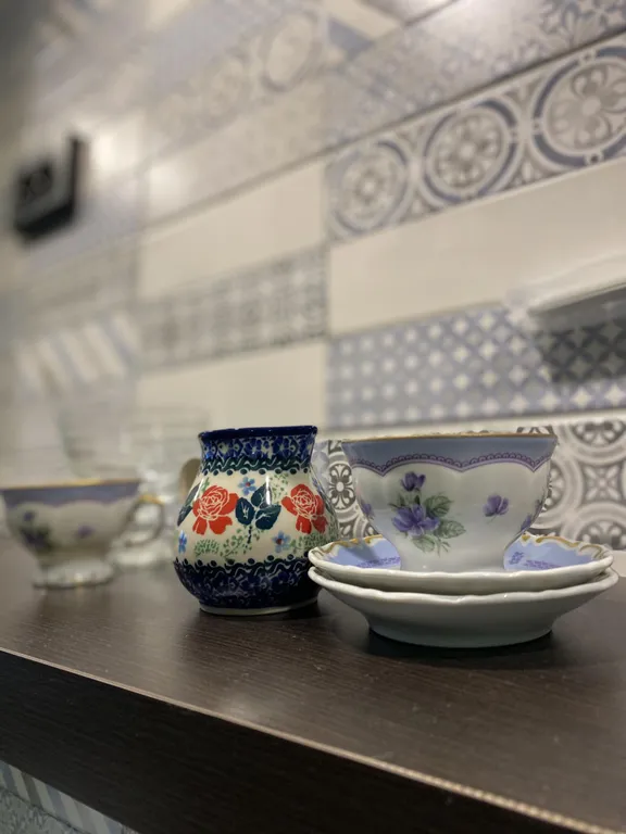 Зелёная студия в элитном доме города