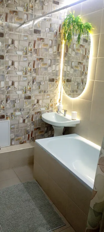 Уютная студия с двумя балконами в ЖК Берёзка