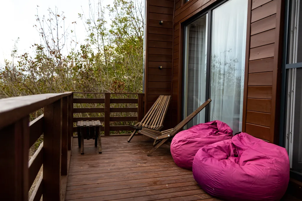 Четырёхместный барнхаус с видом на море