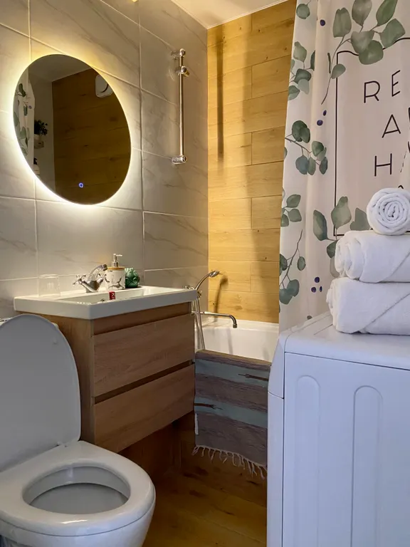 Двухкомнатные апартаменты с балконом Sinyaya ptichka