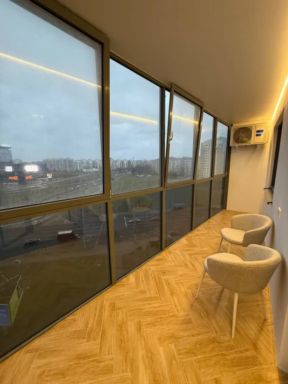 Квартира-студия с шикарным видом на город