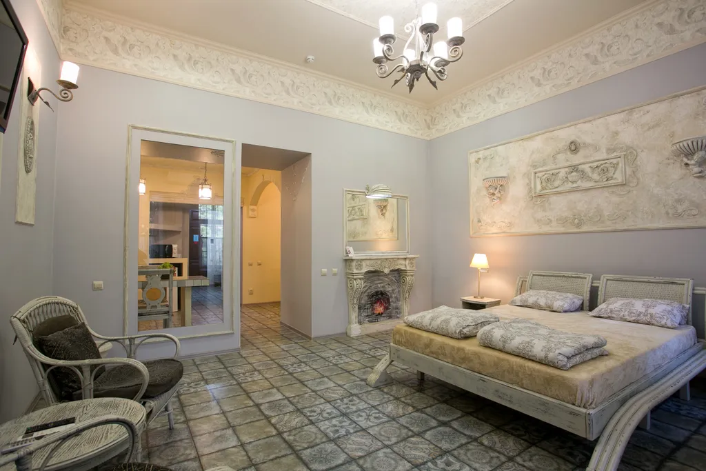 Апартаменты на набережной Делюкс Прованс с видом на парк