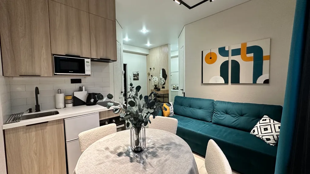 Уютный апартамент с отдельной спальней