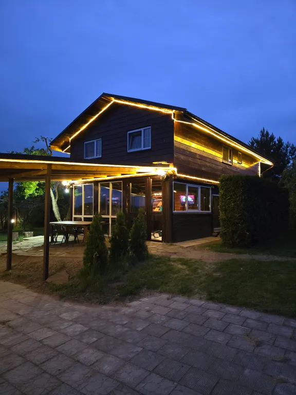 Дом с баней с панорамным видом на Минское море