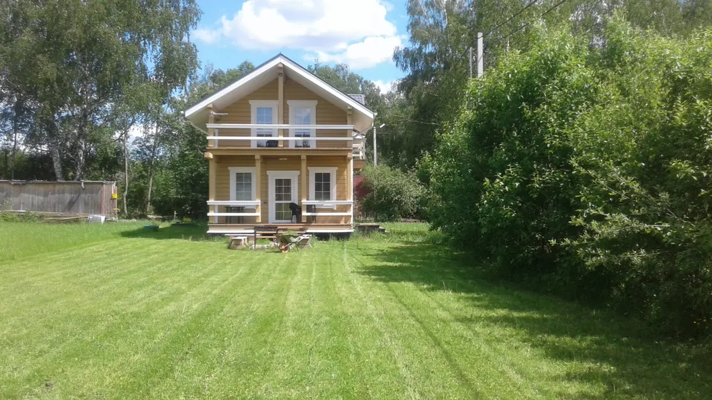 Коттедж Васнецово-озеро, дом на берегу озера у леса в Подоосковье — Ваньково