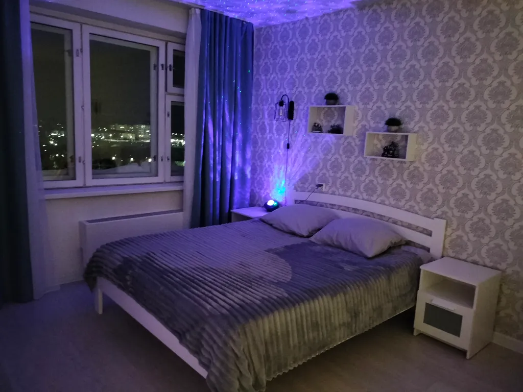 Уютная квартира с видом на берёзовую рощу