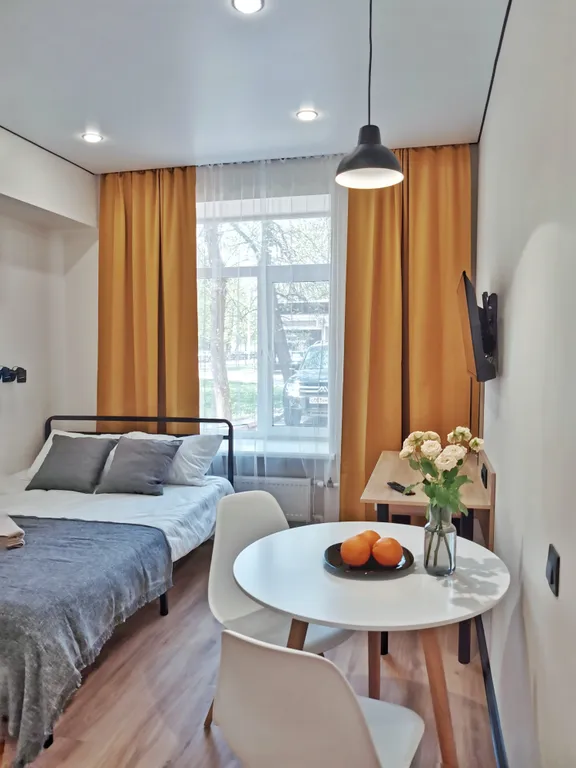 Квартира Двухместная студия Черника с собственной ванной комнатой — аренда посуточно в Уфа