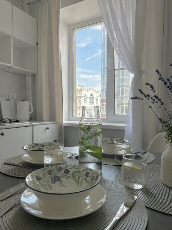 Уютная двухкомнатная квартира в центре города