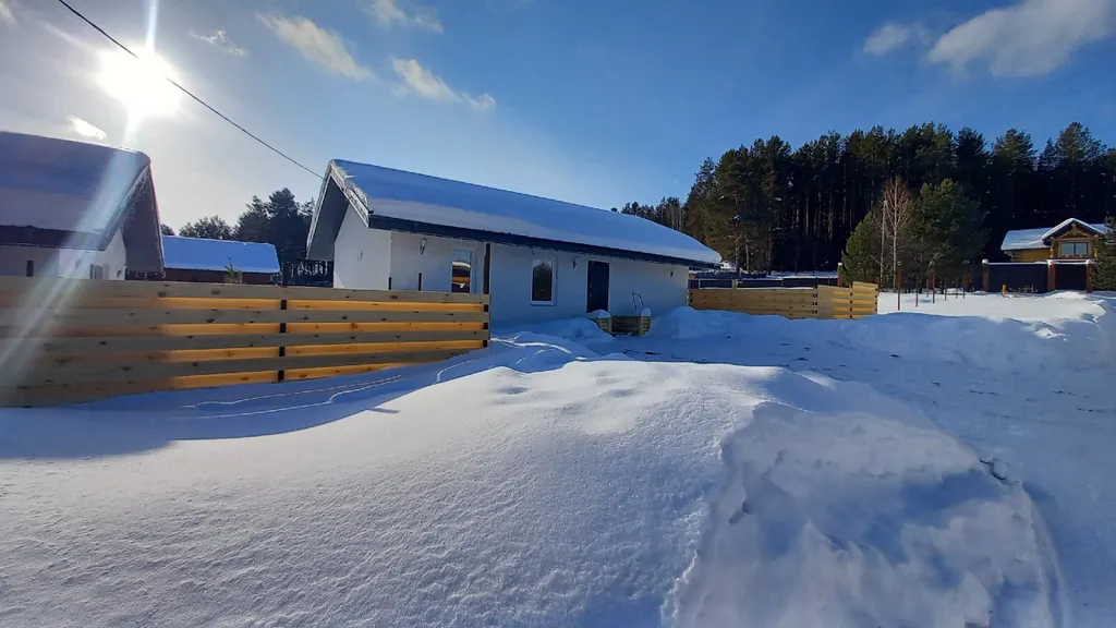 Коттедж рядом с горнолыжным курортом Гора Белая и прудом