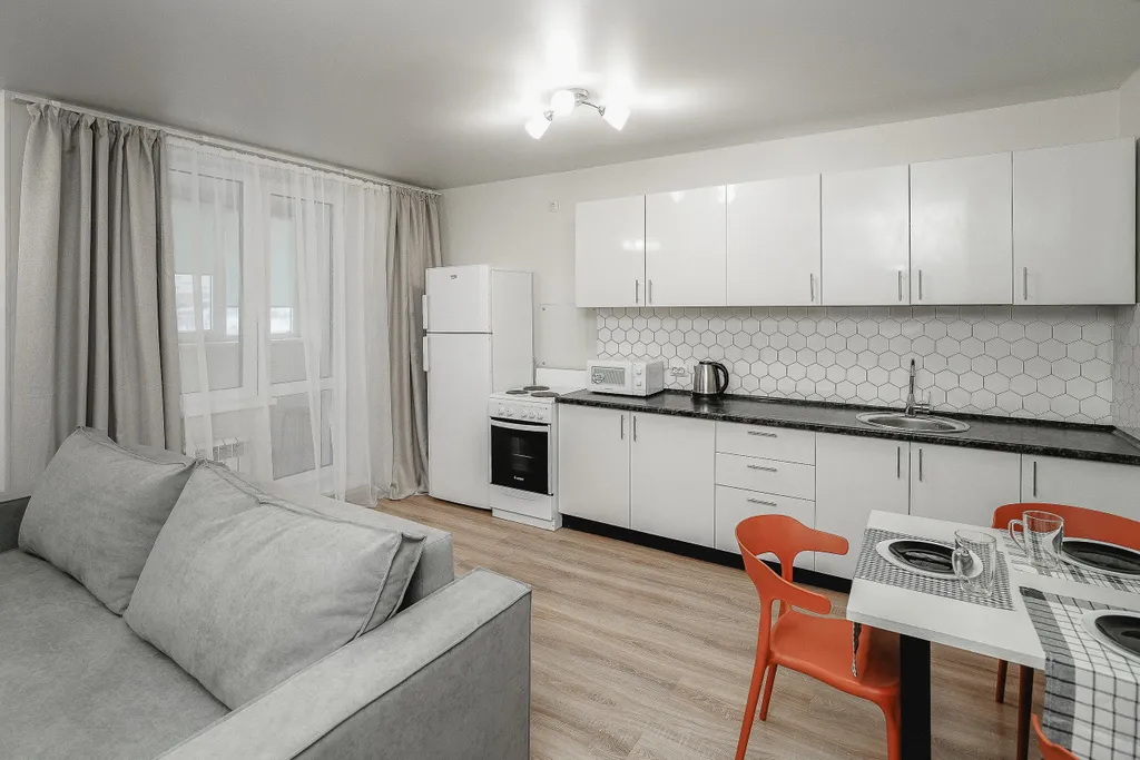 Просторная студия для семейного отдыха