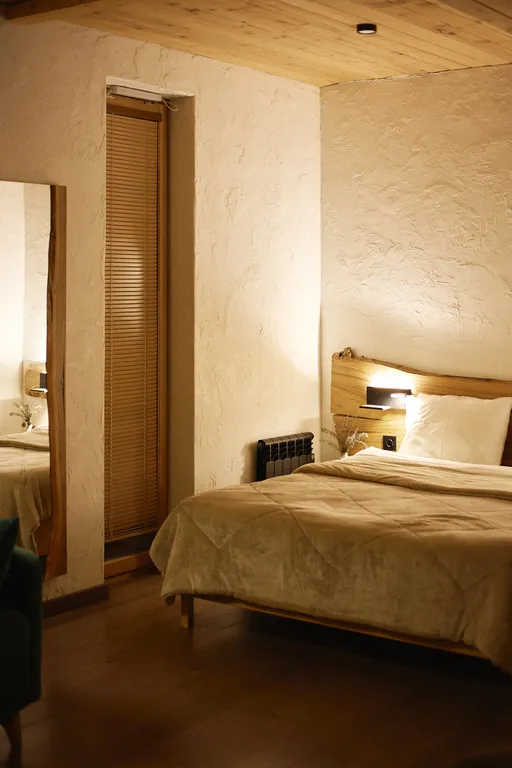 Студия Воздух с классной кухней в гостевом доме Пентакли в Красной Поляне