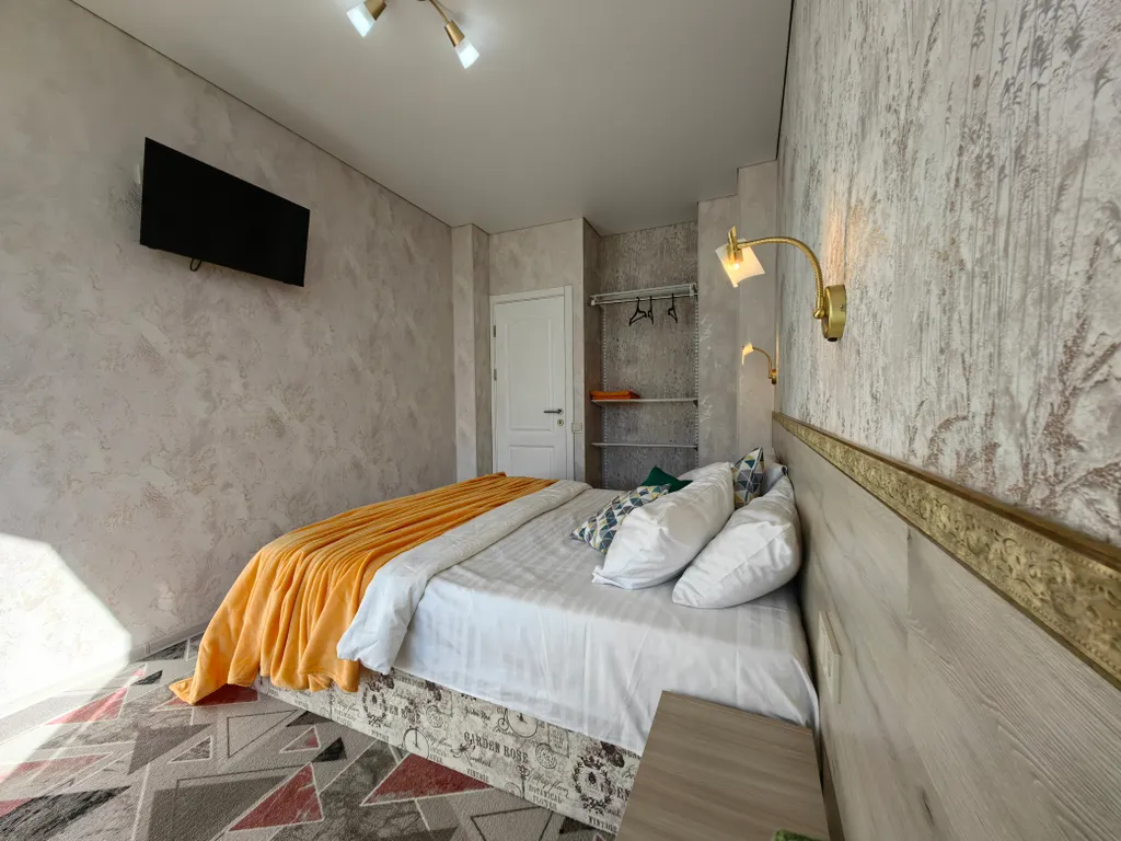 Квартира Квартира Две спальни с балконами, отоплением, кухней, стиралкой, парковкой — Судак