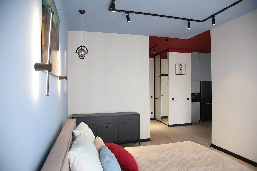 Квартира Апартаменты Дали с ягодным потолком и панорамным видом на Калининград — Калининград