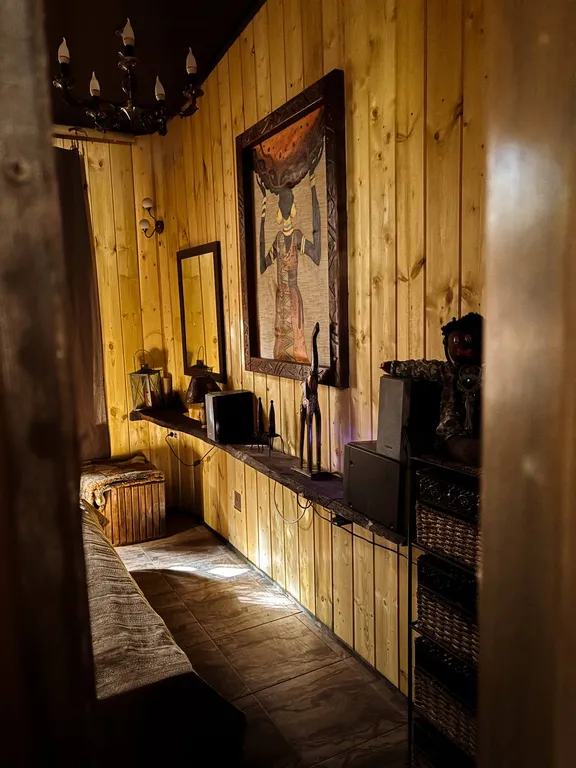 Дачный дом у моря в африканском стиле