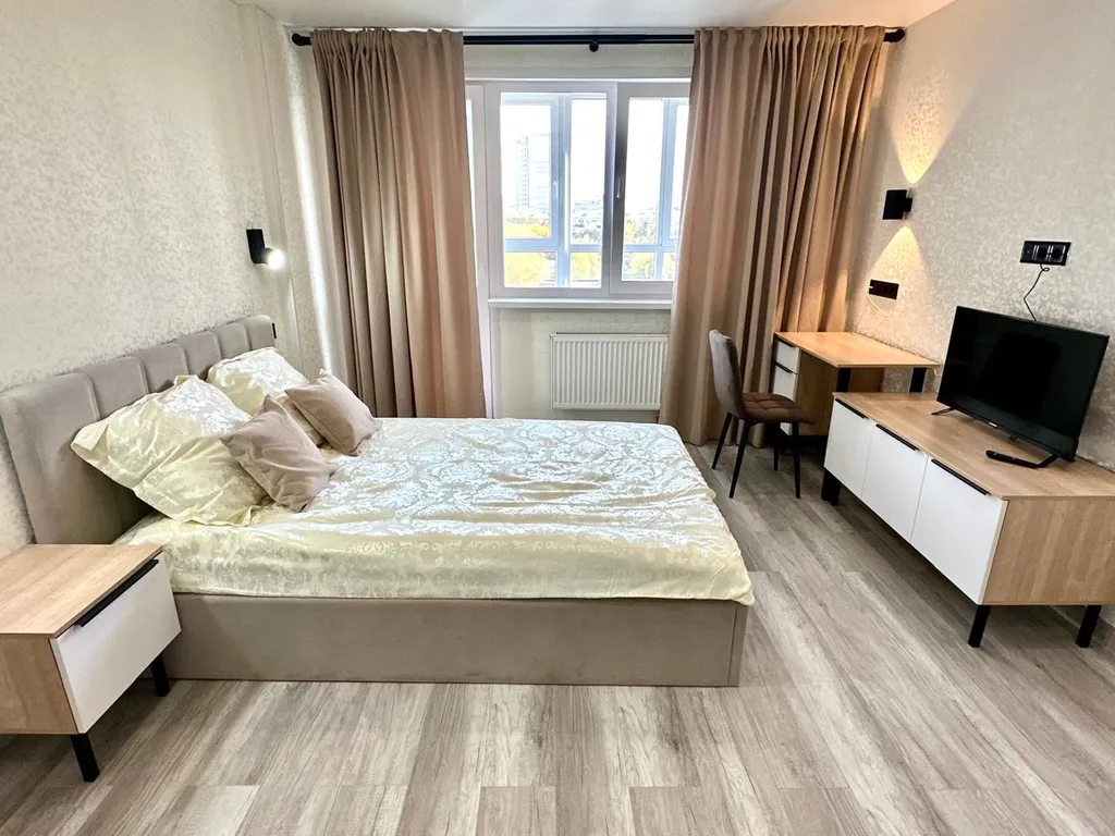 Просторная 1-комнатная квартира евро-2 рядом с ЖК Алые паруса