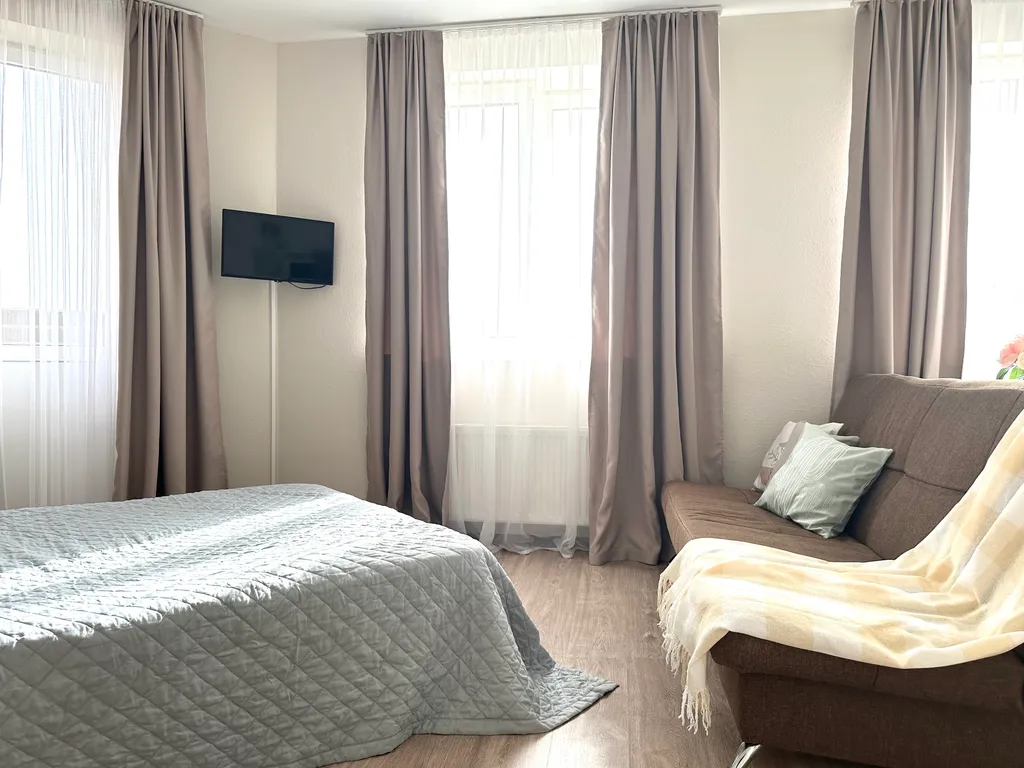 Квартира Квартира Уютная студия в ЖК Дыхание — Краснодар