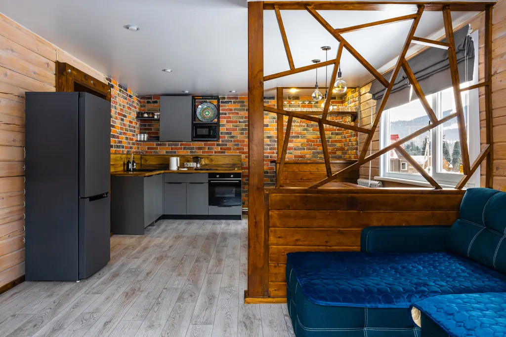 Уютный и просторный коттедж в стиле Шале