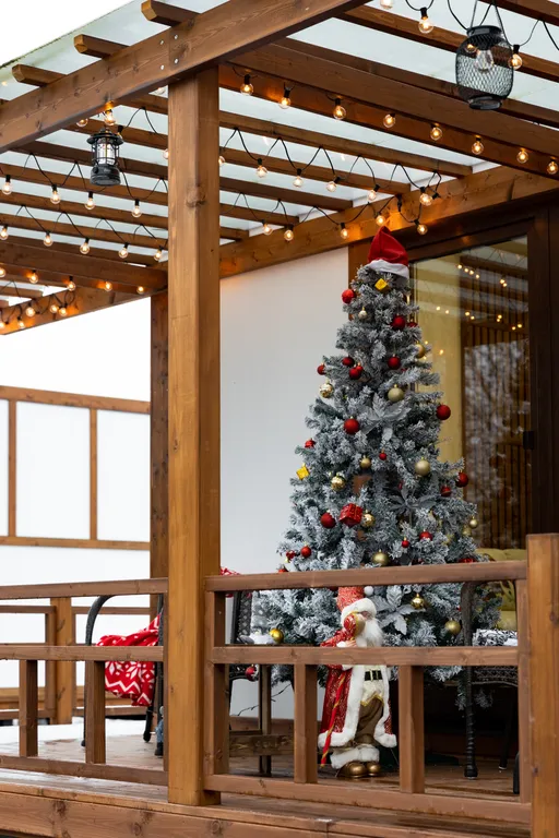 Коттедж Уютный стильный дом в стиле Джапанди — Аннино