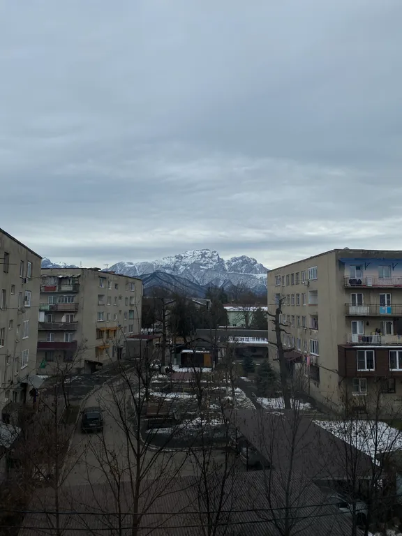 Уютная квартира с видом на горы