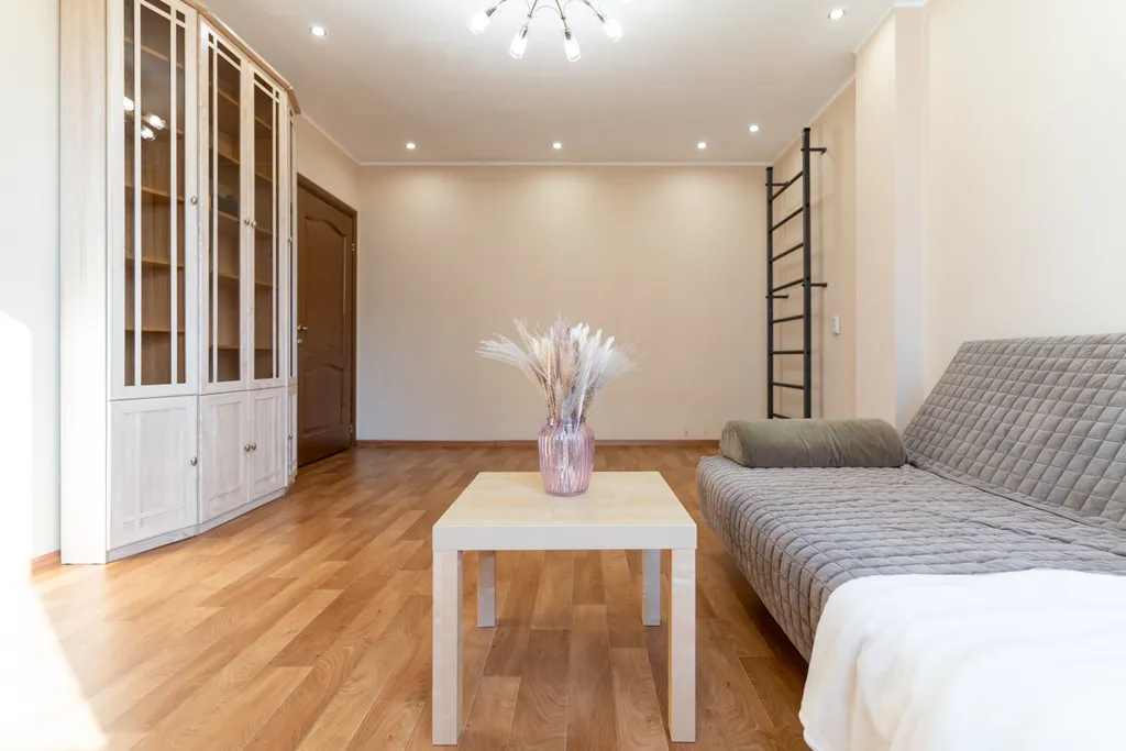 3-комнатная квартира для 5 гостей с балконом