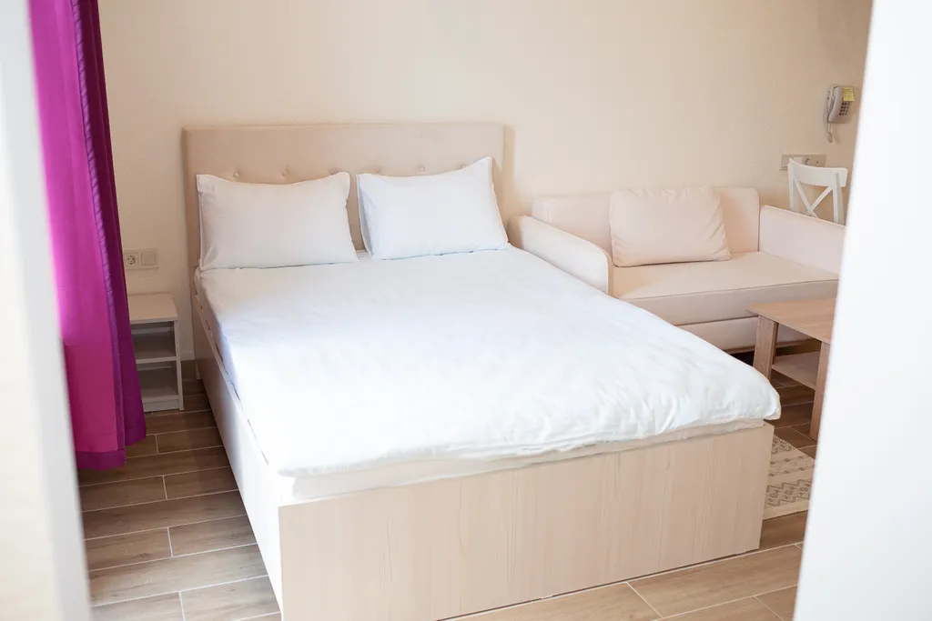 Превосходный двухкомнатный семейный номер с мини кухней