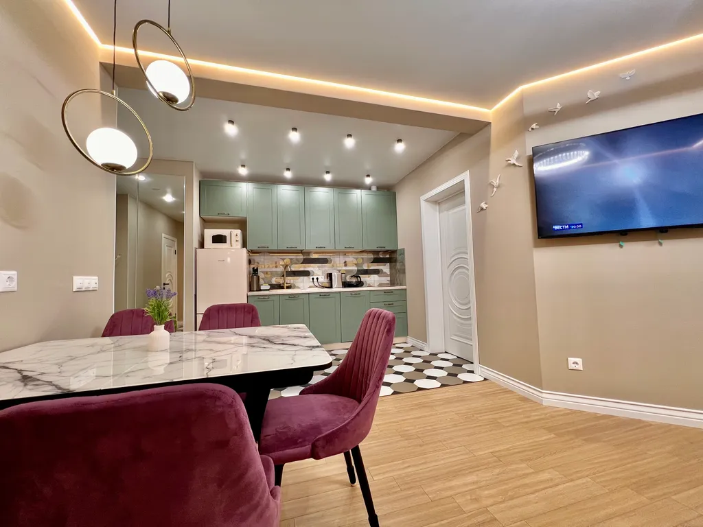 Квартира Апартаменты в ЖК Морская Симфония 2 с видом на море и горы — Адлер