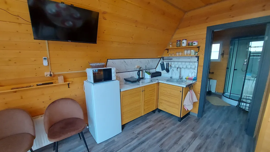 А-фрейм домик-2 в предгорье Адыгеи