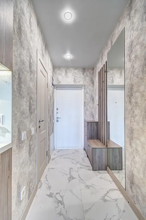 Квартира Квартира Зонированная студия с ванной, видом на море, бассейном на территории — Адлер