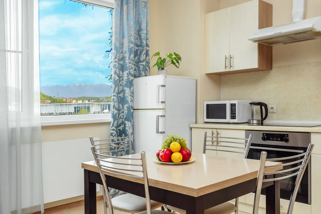 Просторный апартамент, подходящий для проживания до 6 человек