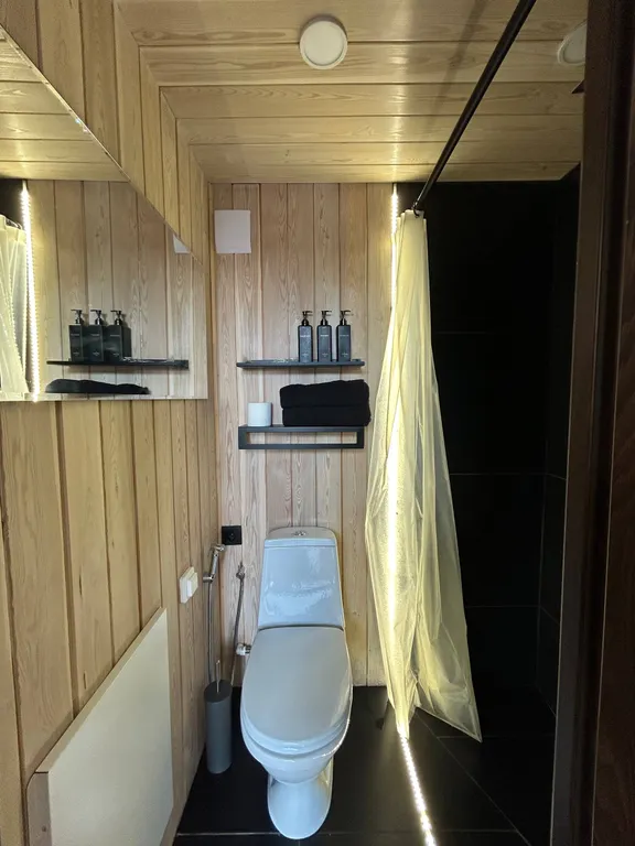 Отдых в лесу с баней и чаном