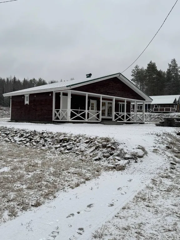 Дом у реки с сауной