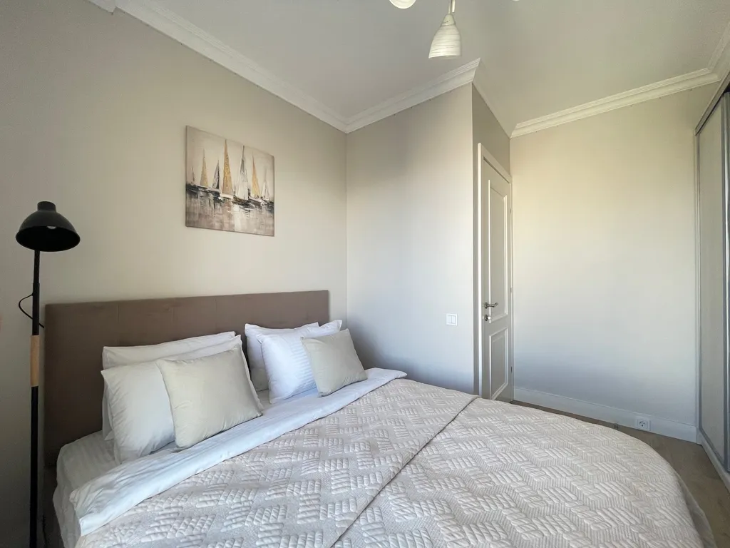 Квартира Квартира Апартамент Metro Suite с панорамным видом в небоскребе бизнес-класса — Москва