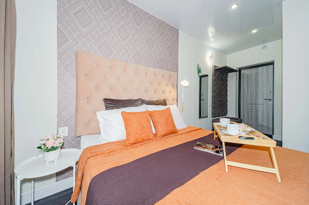 Удобная локация в самом центре с панорамой на город и арену