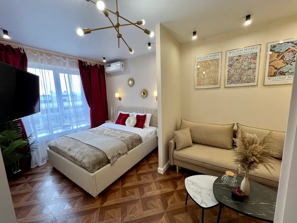 Дизайнерская квартира с панорамной лоджией