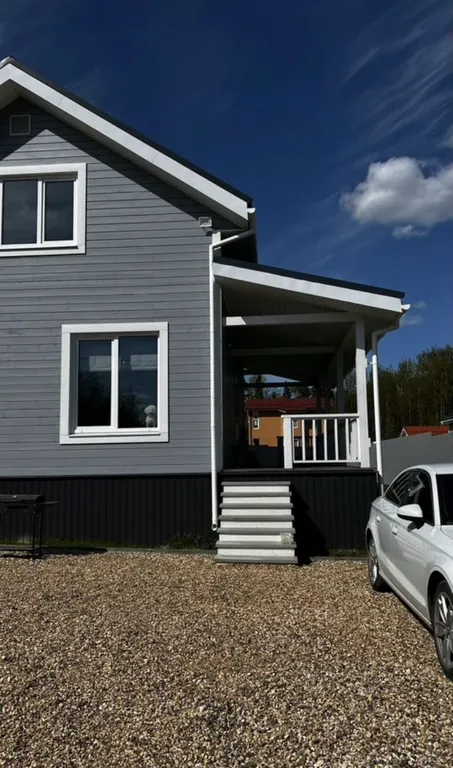 Домик с сауной у леса