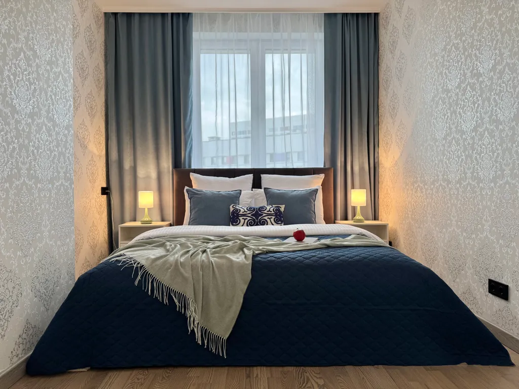 Квартира 4-комнатная квартира с видом на ВДНХ, Останкинскую башню, 84м, 7 кроватей — Москва