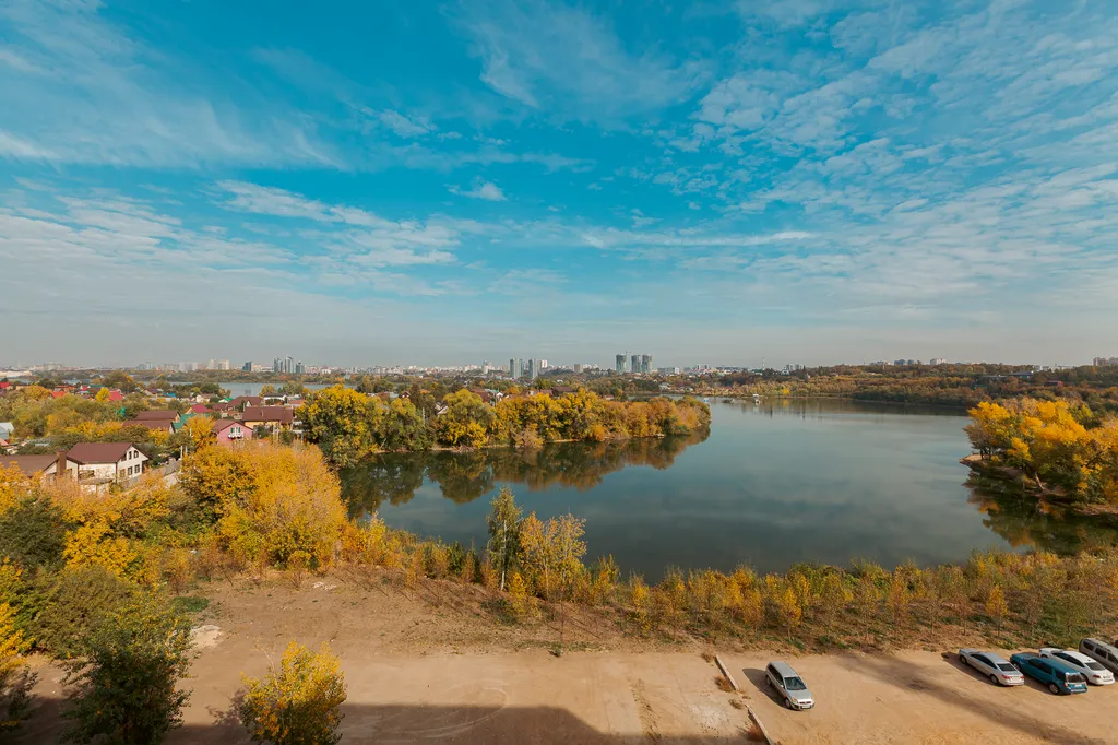 Студия с видом на озеро Кабан