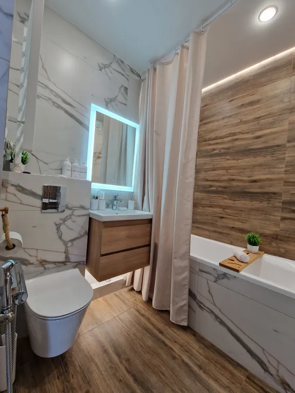 Квартира Квартира Евро трёхкомнатная в элитном ЖК — Анапа