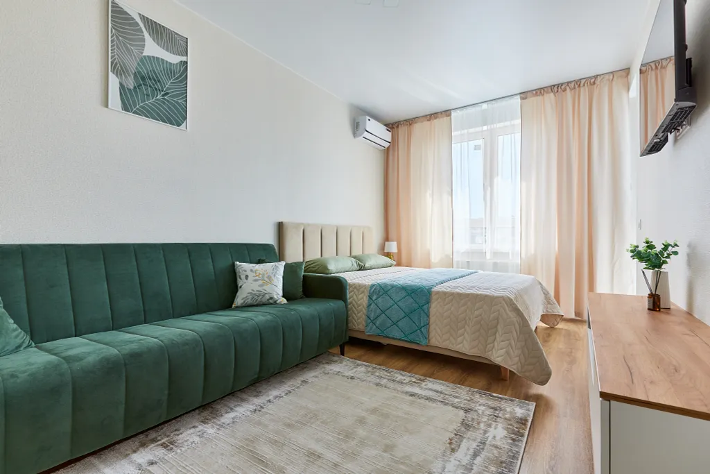 Квартира Mart Apart ЖК Парк Победы, 1к квартира, дистанционное заселение — Краснодар