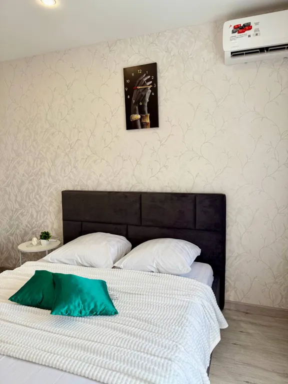 Евродвушка в центре города с красивом видом из окна