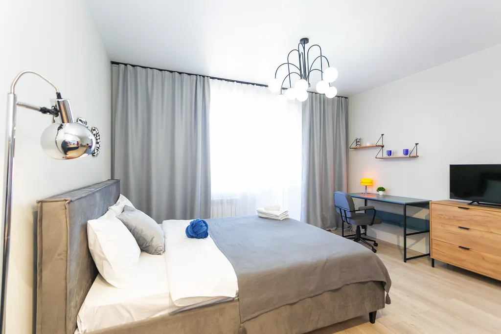 Квартира Уютная квартира-студия с видом на технопарк — Новосибирск