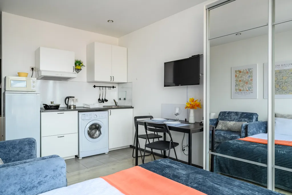 Уютная квартира с прекрасным видом из окна